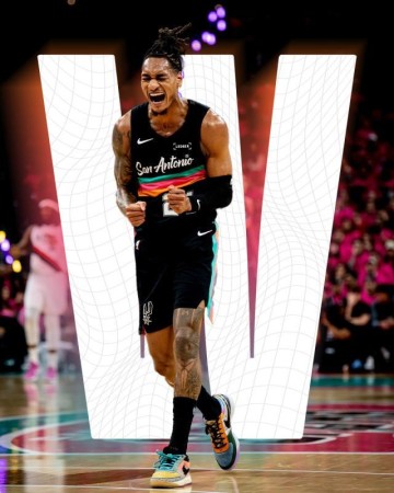 NBA在线观看-文班季后赛首秀35分创队史纪录！马刺轻取开拓者